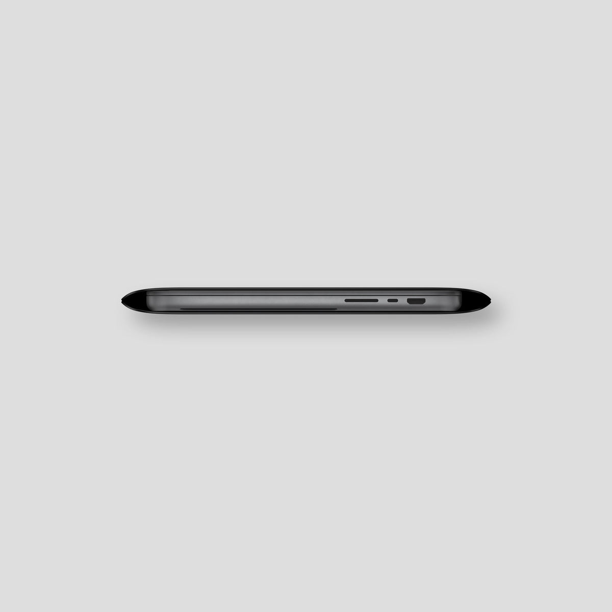 Black Sleeve For MacBook Air 15-inch (2023 / 2024) Alligator with Black Metal -4 | Black-Black