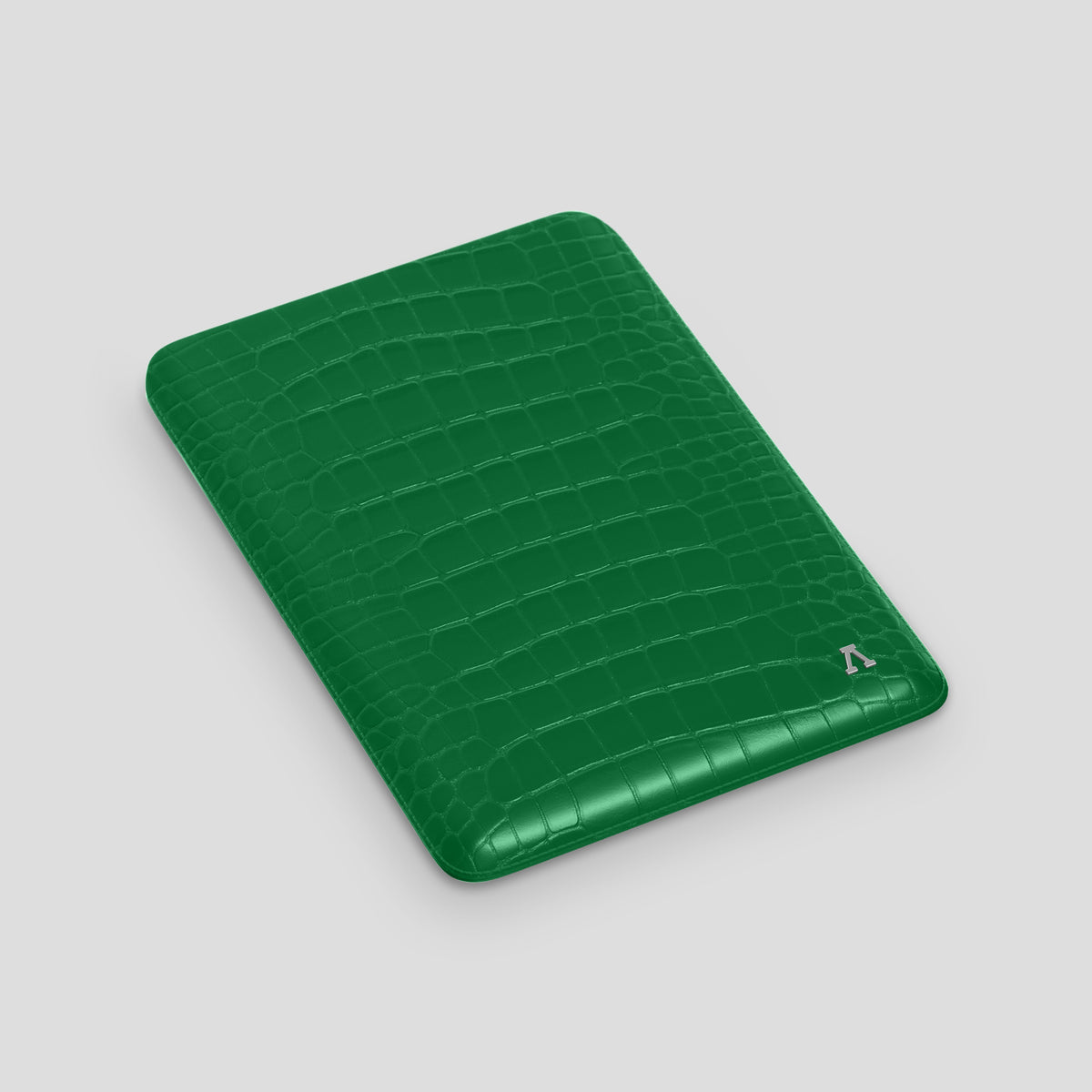 Forest-Green Sleeve MacBook Air 15-inch (2023 / 2024) In Alligator with Steel Metal -3 | Forest-Green-Steel