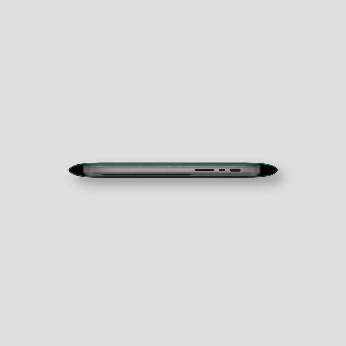 Forest-Green Sleeve MacBook Air 15-inch (2023 / 2024) In Alligator with Steel Metal -4 | Forest-Green-Steel