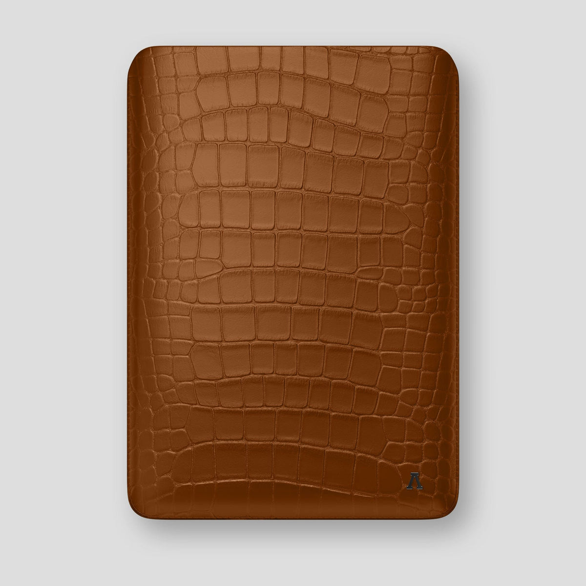 Honey Sleeve For MacBook Air 15-inch (2023 / 2024) Alligator with Black Metal -1 | Honey-Black