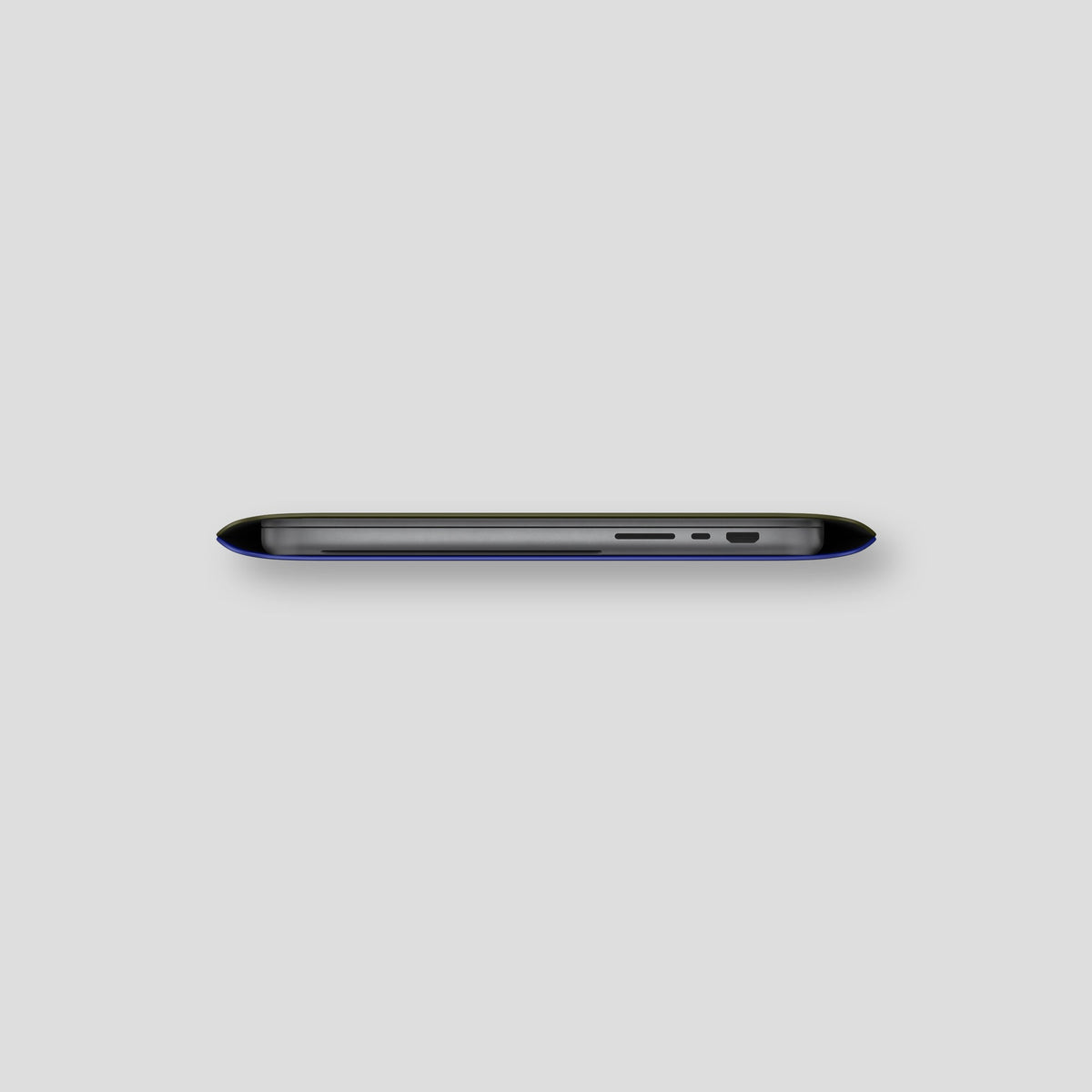 Kaki-Green Sleeve For MacBook Air 15-inch (2023 / 2024) Alligator with Gold Metal -4 | Kaki-Green-Gold