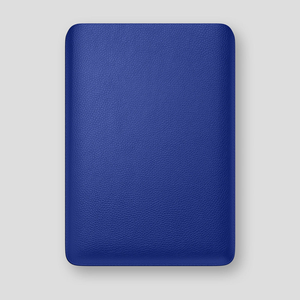 Navy Blue Sleeve For MacBook Air 15-inch (2023 / 2024) Alligator with Steel Metal -2 | Navy-Blue-Steel
