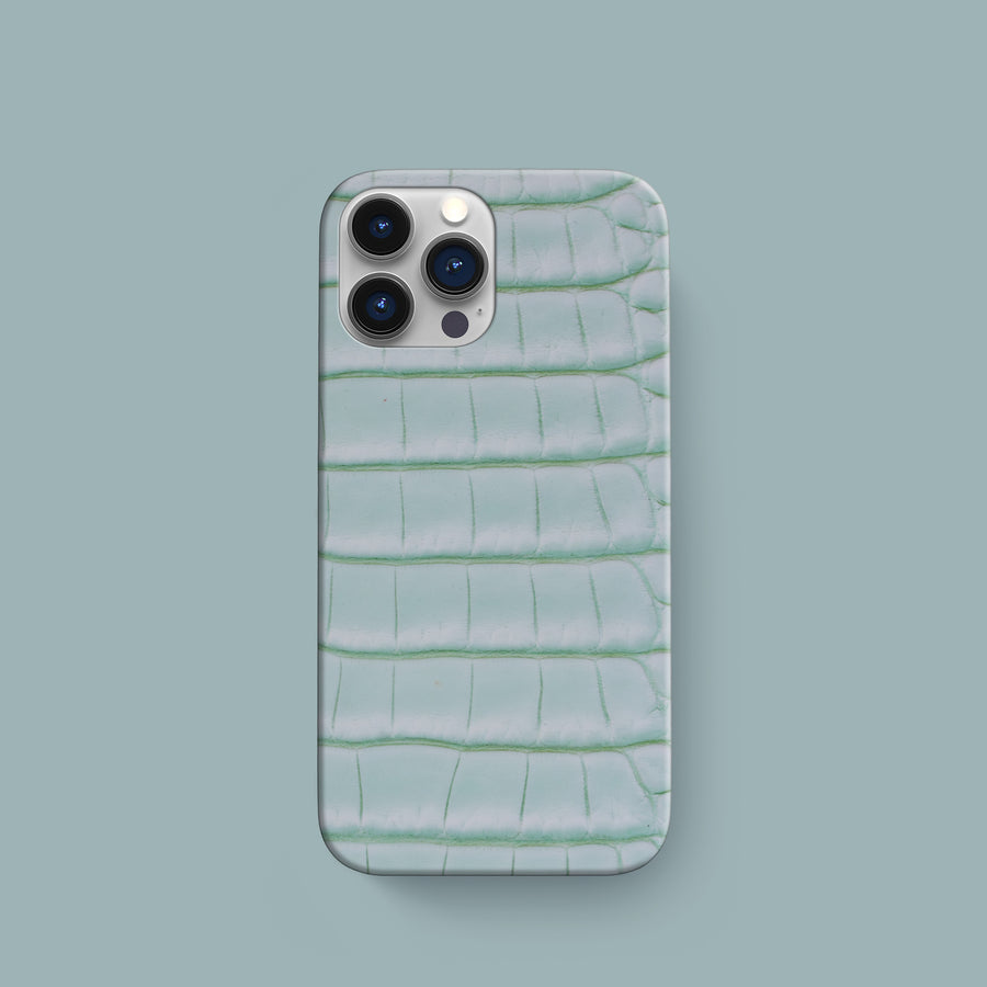 Slim Case 1/1 Mint Gum For iPhone 16 Pro In Alligator