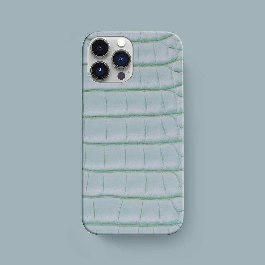 Slim Case 1/1 Mint Gum For iPhone 16 Pro Max In Alligator