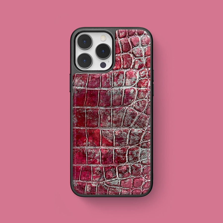 Sport Case 1/1 Garnet For iPhone 15 Pro Max In Alligator