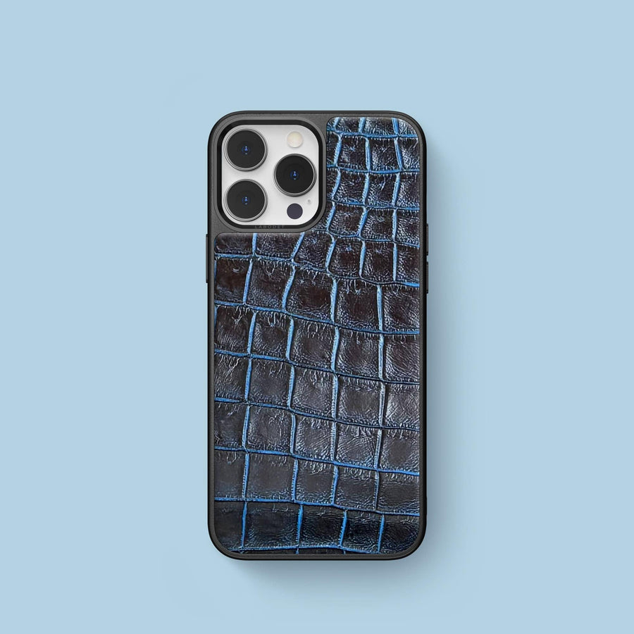 Sport Case 1/1 Cosmic Blue For iPhone 15 Pro In Alligator