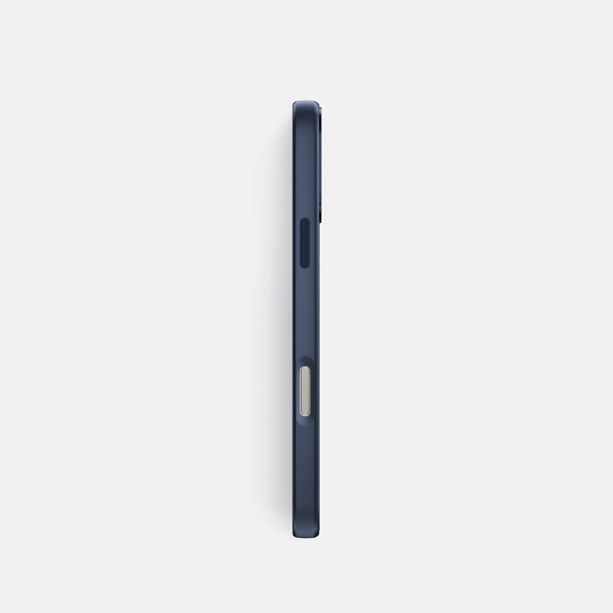 Natural iPhone 16 Pro Toned Sport Case with Blue -3 | Natural-Blue