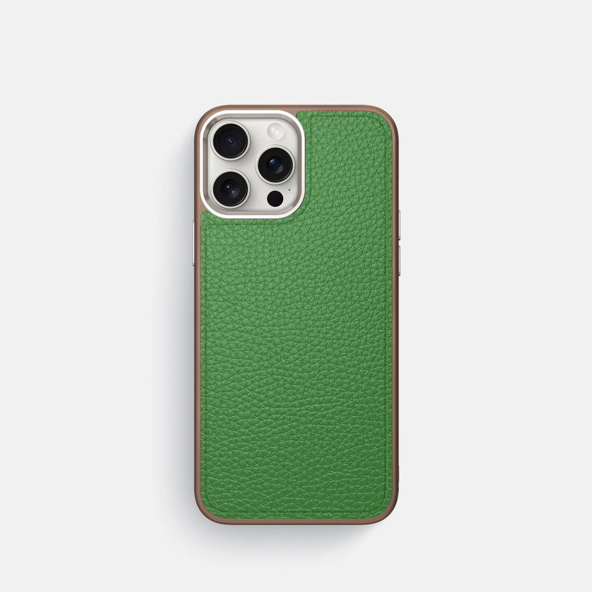 Herb iPhone 16 Pro Sport Case Alligator with Brown -1 | Herb-Brown