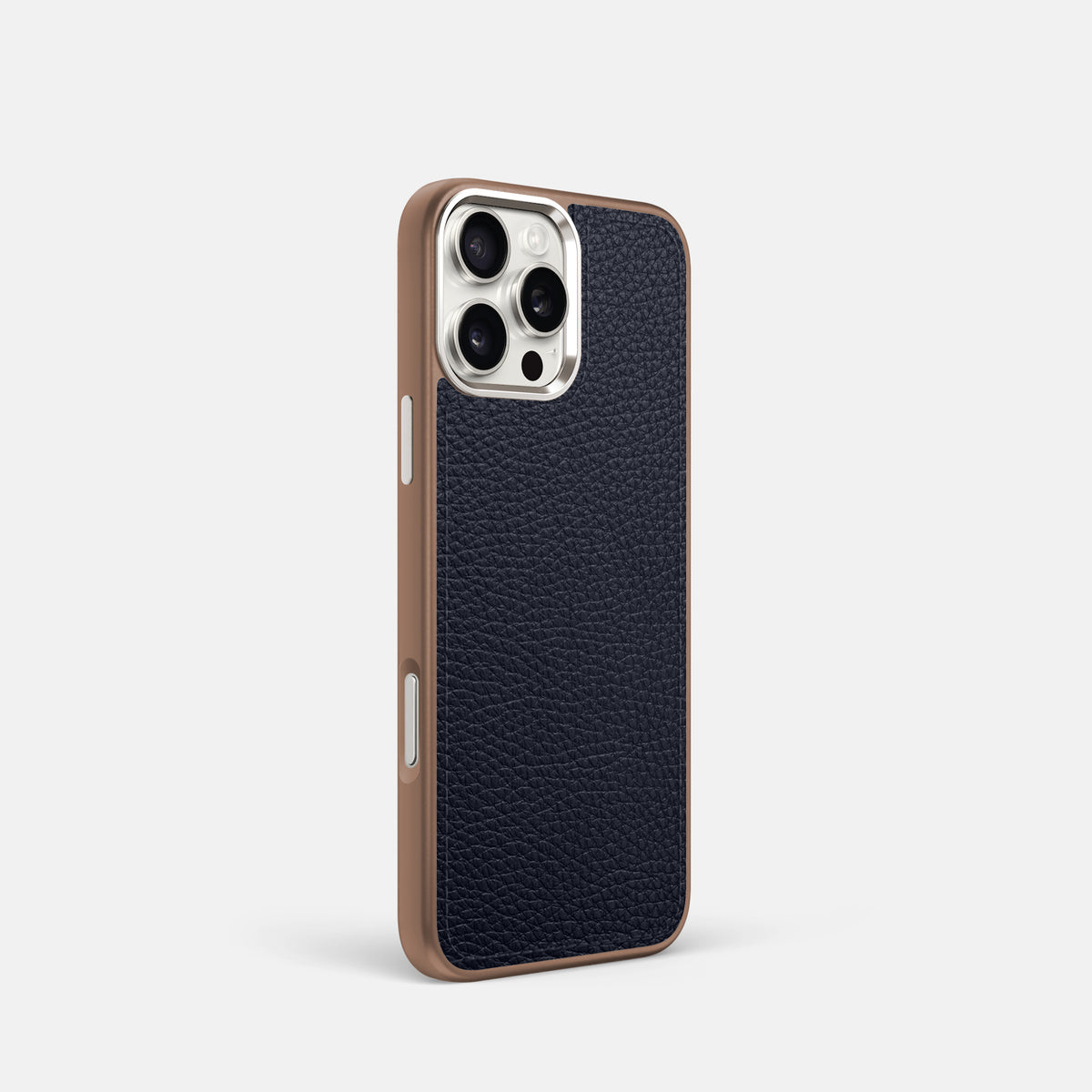 Marine iPhone 16 Pro Sport Case Alligator with Brown -2 | Marine-Brown