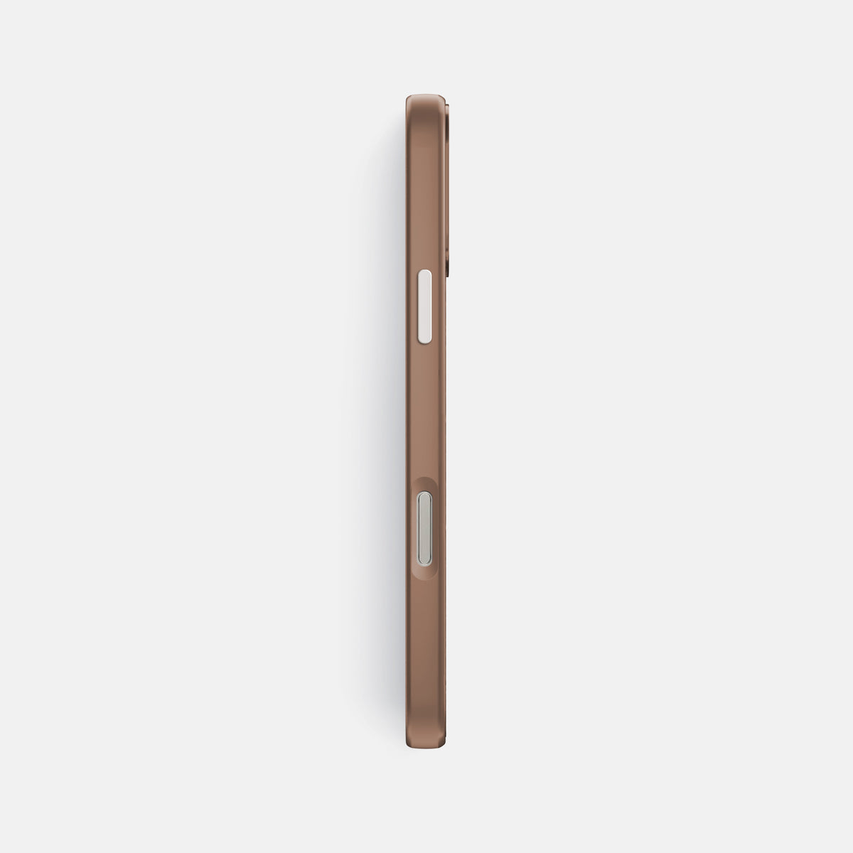 Dark Brown iPhone 16 Pro Max Toned Sport Case with Brown -3 | Dark-Brown-Brown