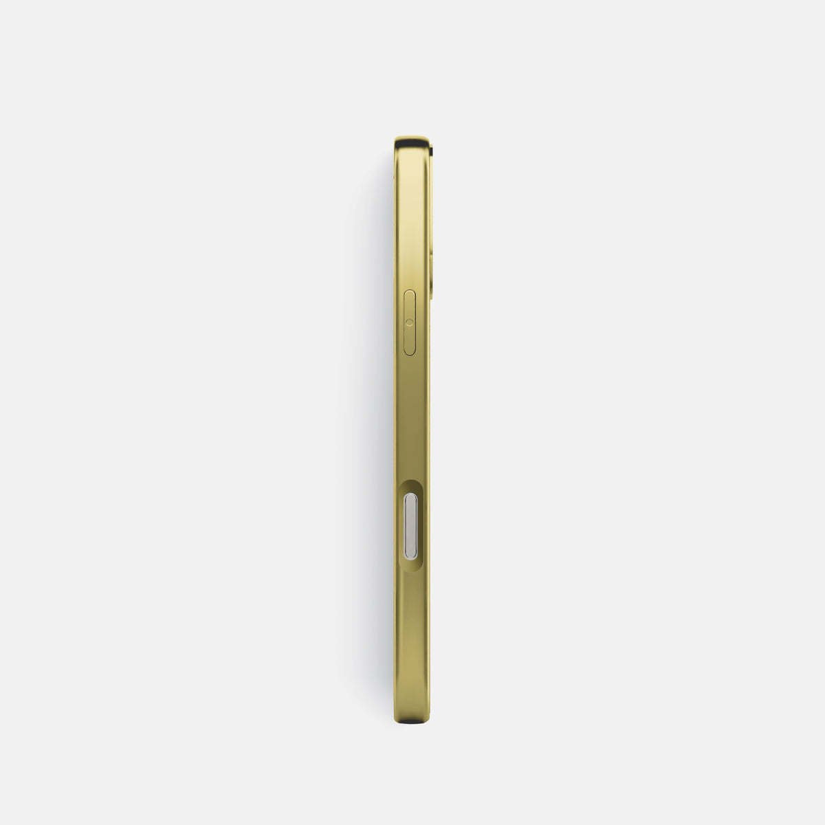 Red iPhone 16 Pro Metallic Sport Case Ostrich with Gold -3 | Red-Gold