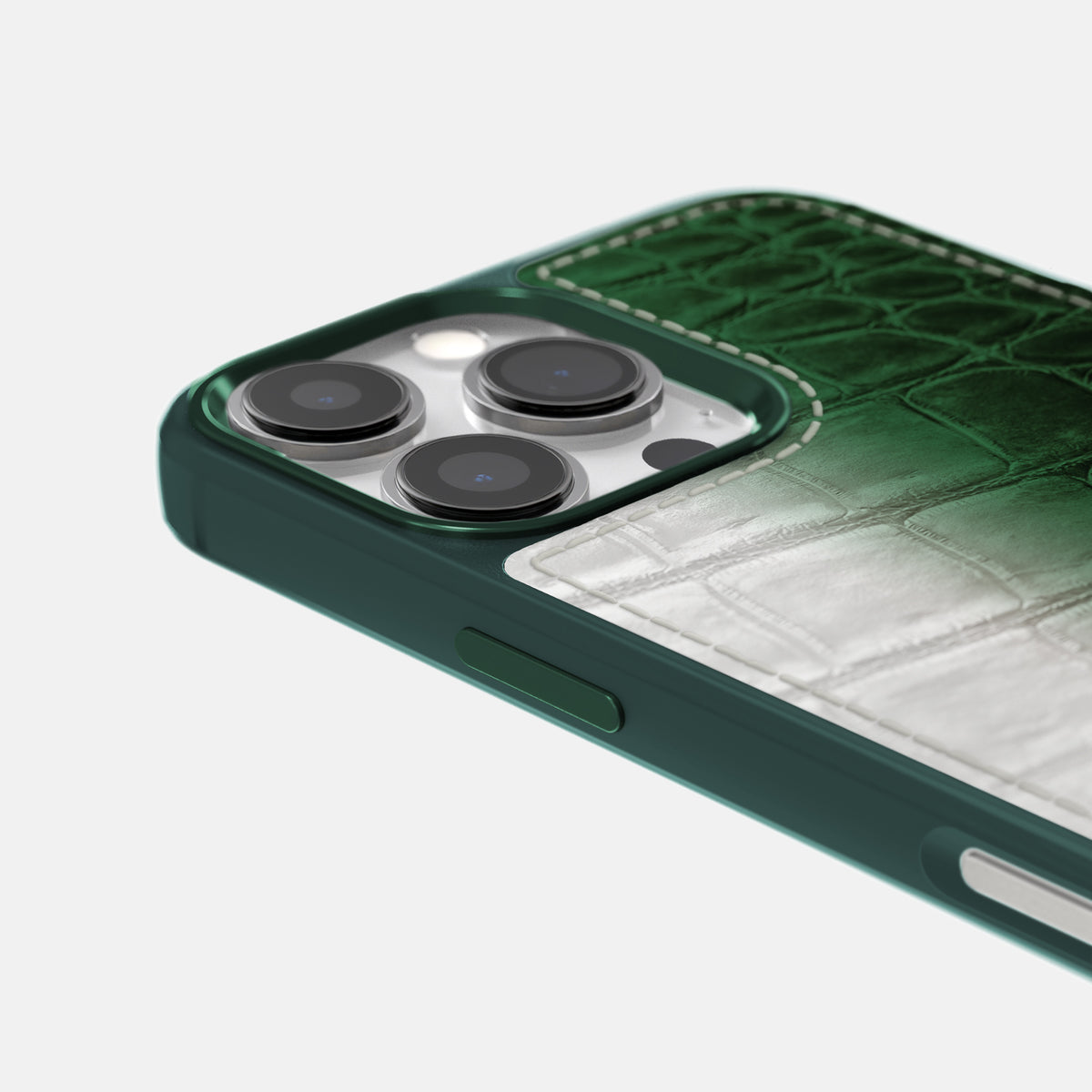 Green iPhone 16 Pro Toned Sport Case with Green -5 | Green-Green