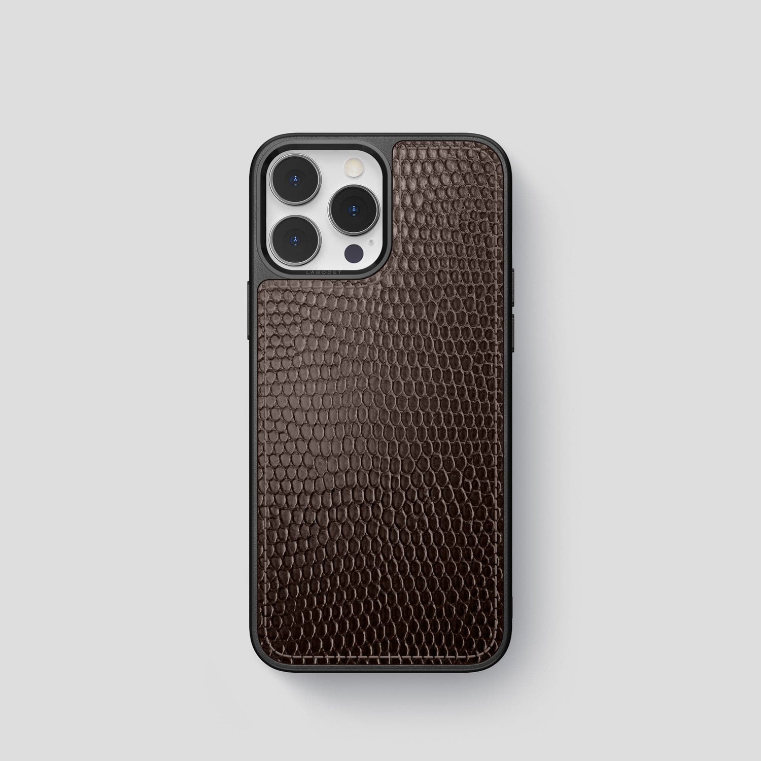 Brown Sport Case iPhone 14 Pro Lizard-1 | Brown