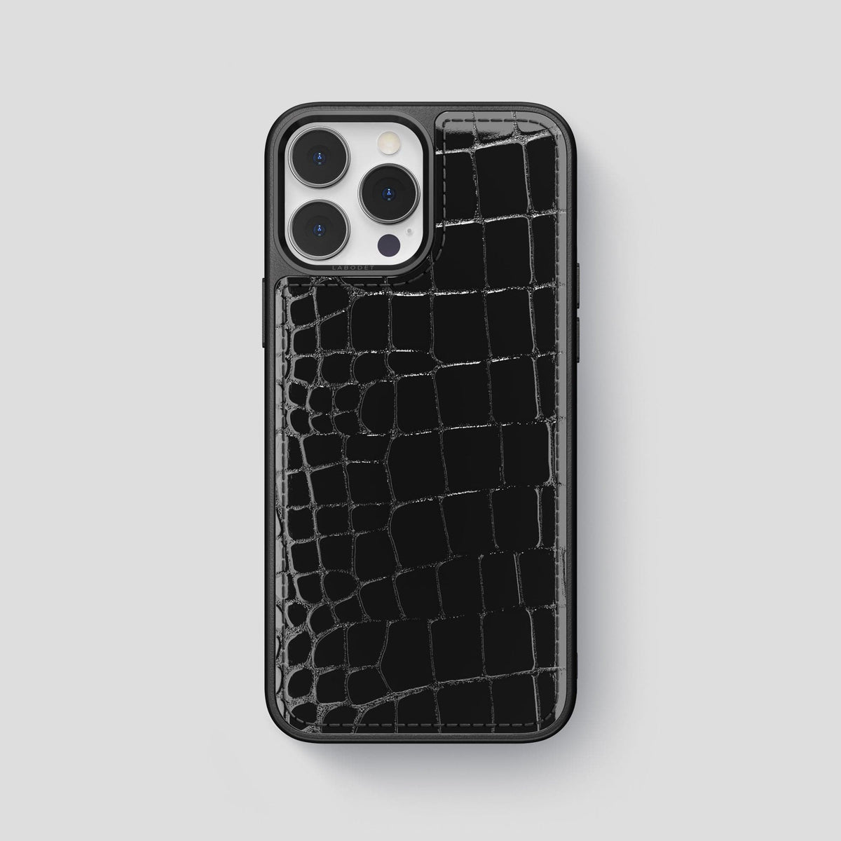 Black Sport iPhone 14 Pro Shiny Alligator -1 | Black