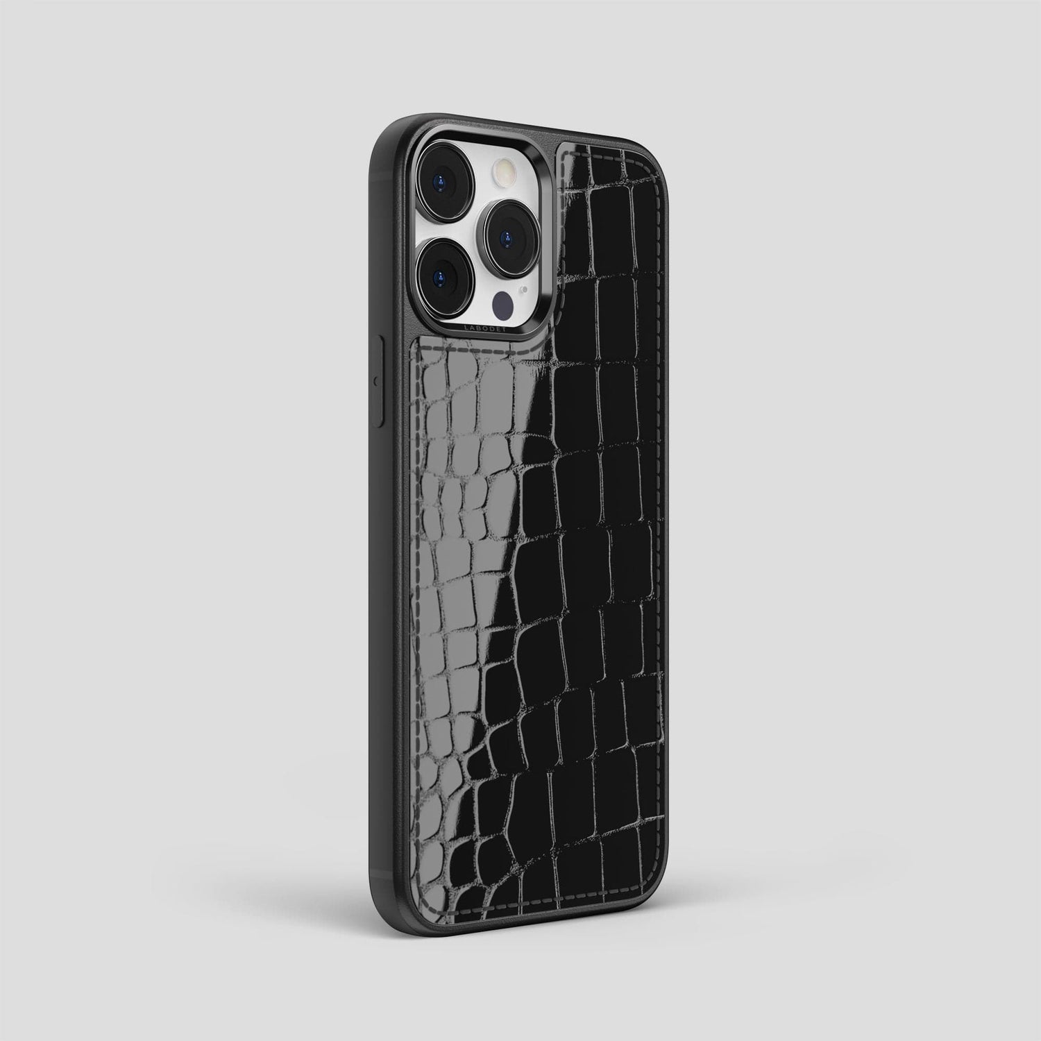 Black Sport iPhone 14 Pro Shiny Alligator -2 | Black