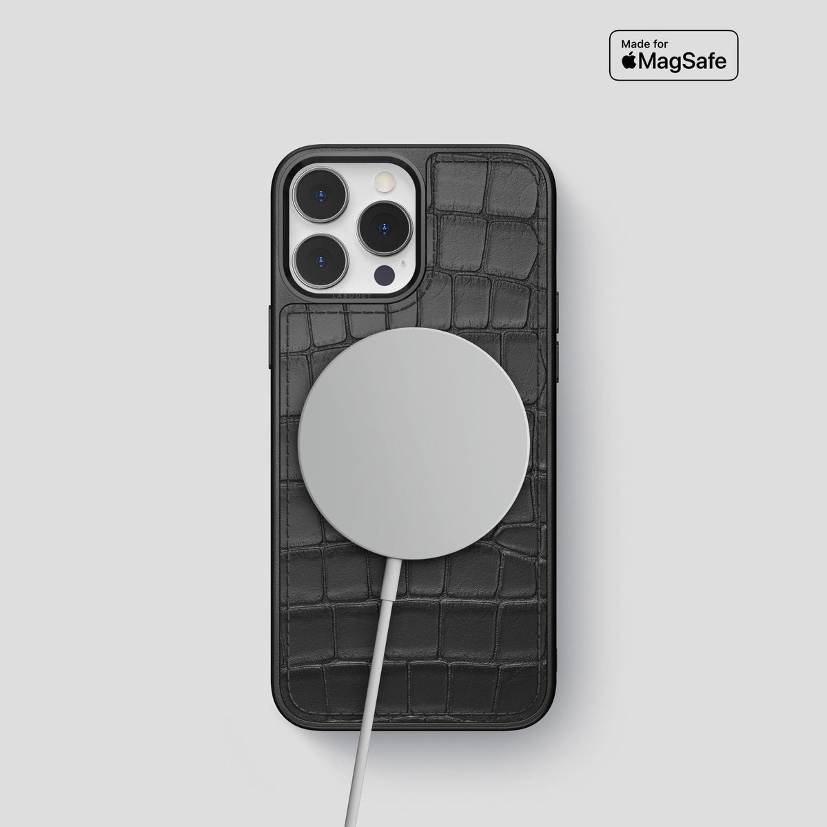 Grey iPhone 14 Pro Sport Case Alligator -5 | Grey