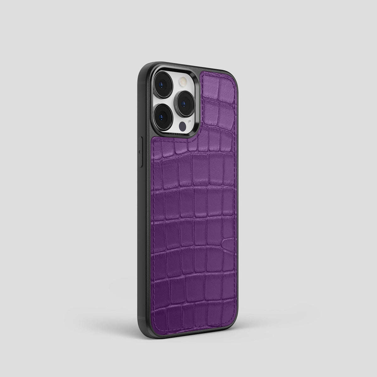 Purple iPhone 14 Pro Sport Case Alligator -2 | Purple