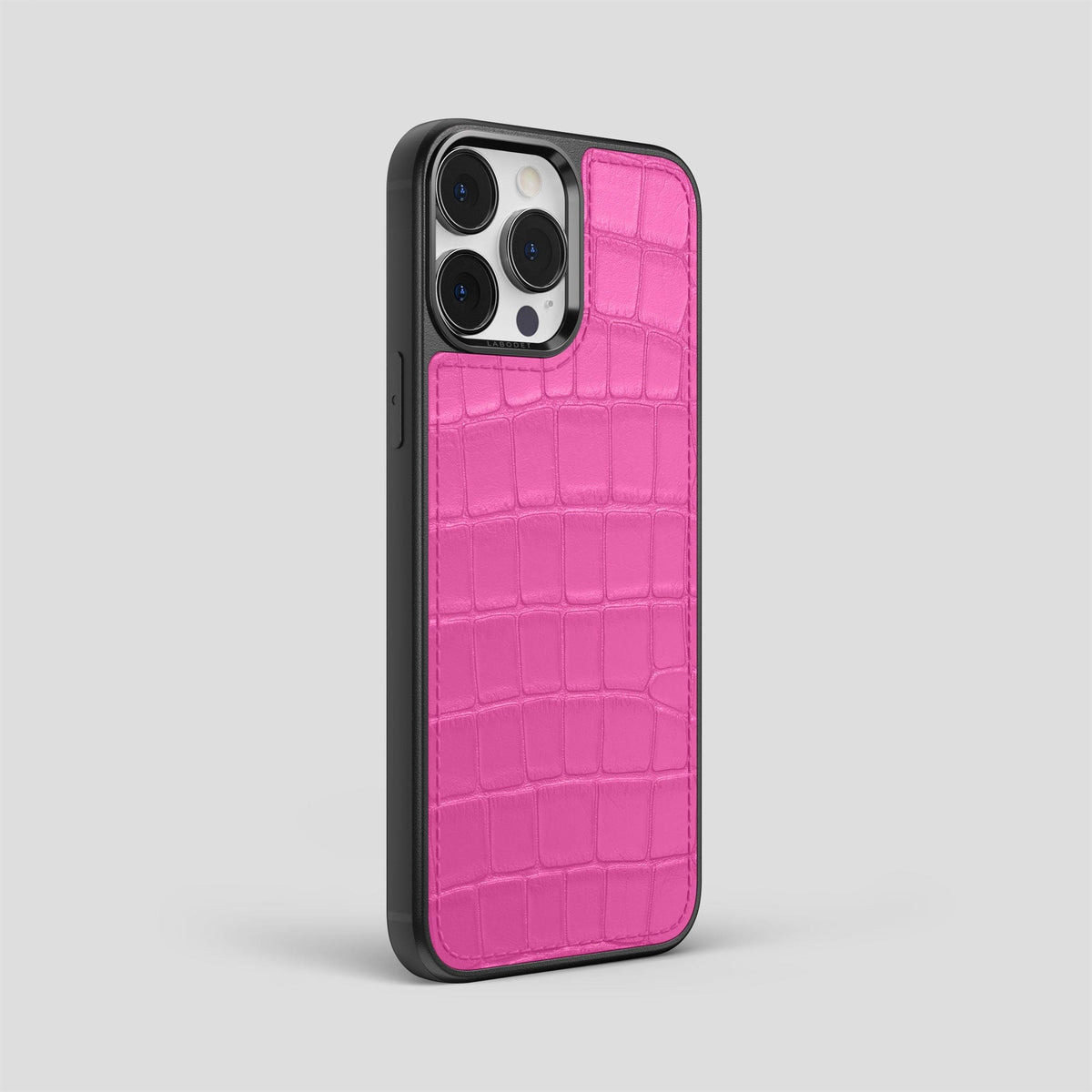Fuchsia iPhone 14 Pro Max Sport Case Alligator -2 | Fuchsia