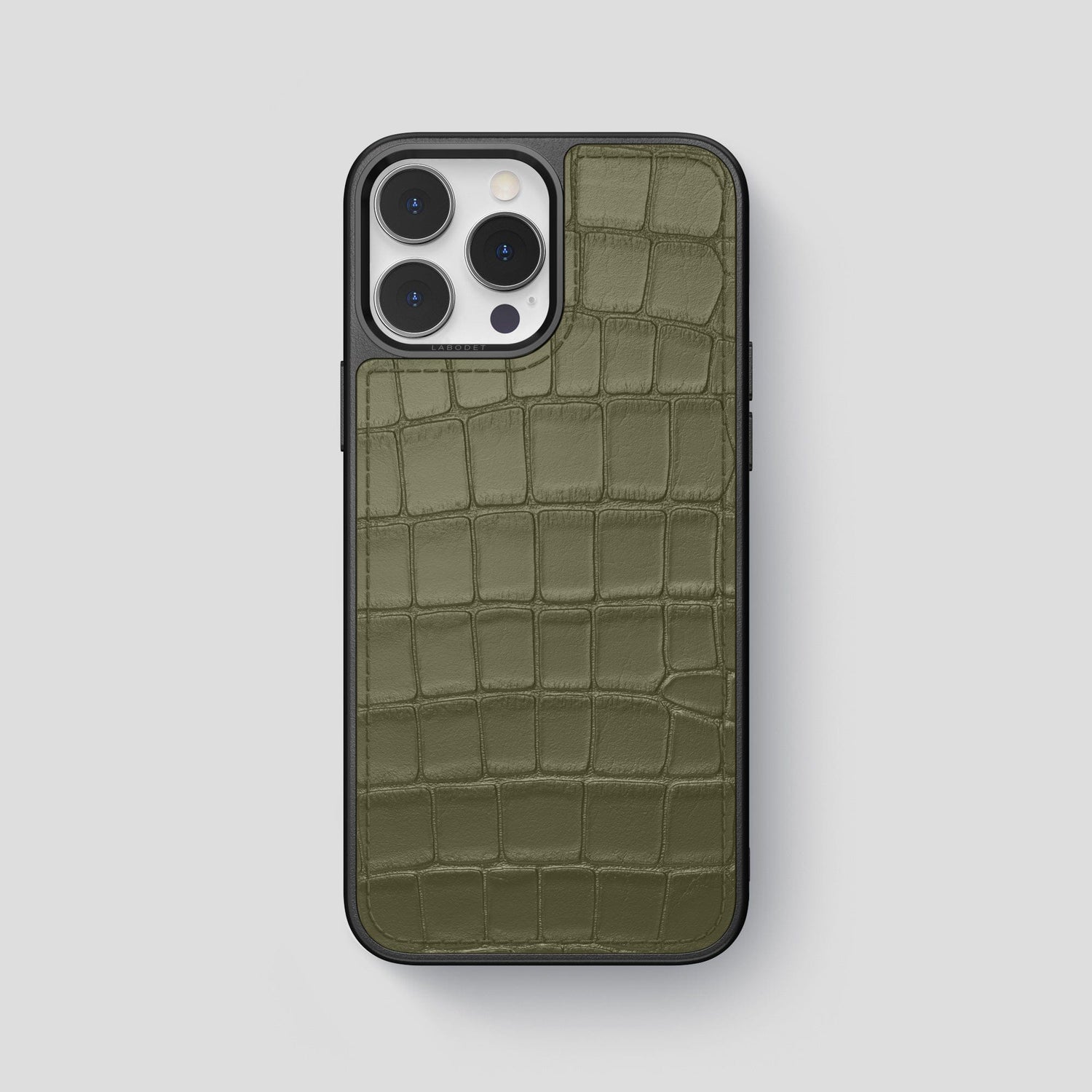 Kaki-Green iPhone 14 Pro Max Sport Case Alligator -1 | Kaki-Green