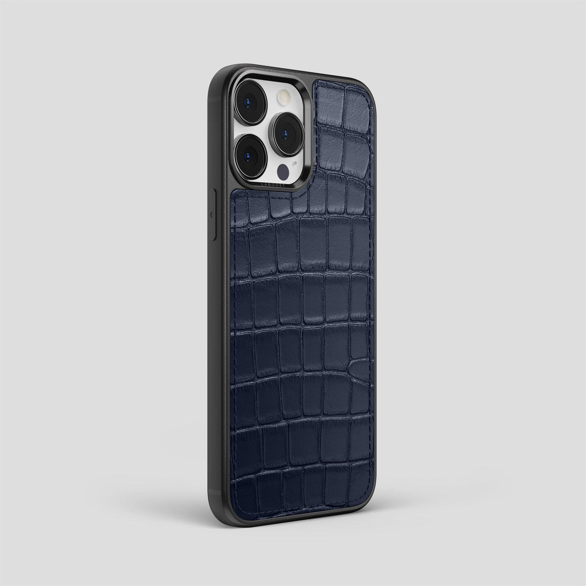 Navy Blue iPhone 14 Pro Max Sport Case Alligator -2 | Navy-Blue