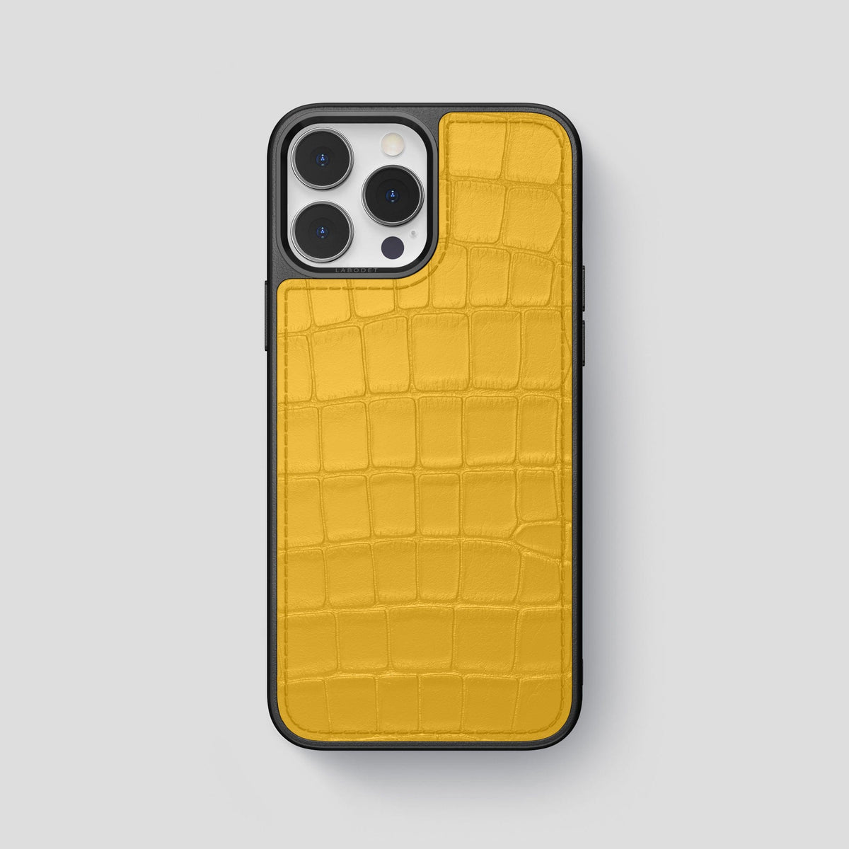 Yellow iPhone 14 Pro Max Sport Case Alligator -1 | Yellow