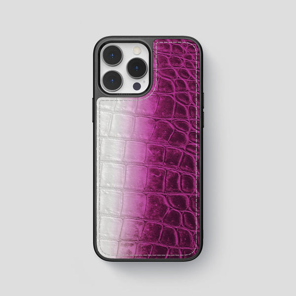 Sport Case For iPhone 15 Pro Max In Himalayan Crocodile