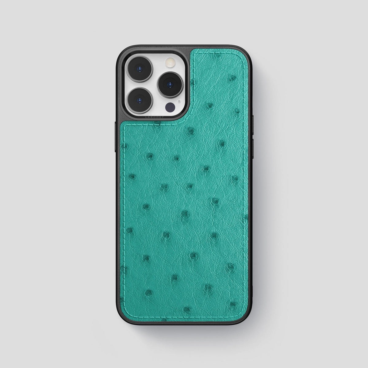 Turquoise iPhone 15 Pro Max Sport Case Ostrich -1 | Turquoise