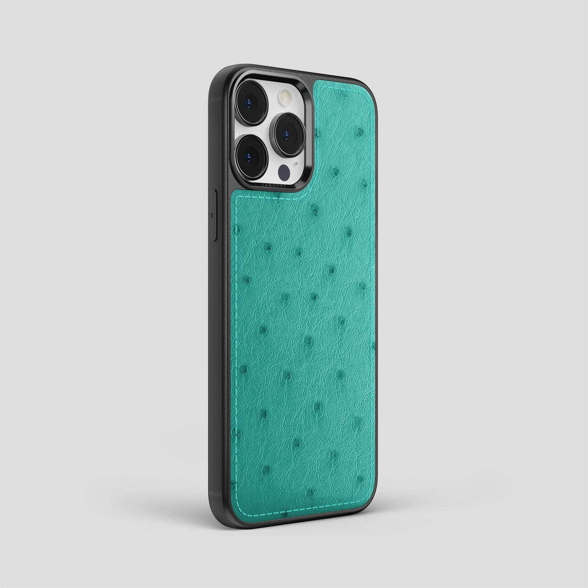 Turquoise iPhone 15 Pro Max Sport Case Ostrich -2 | Turquoise
