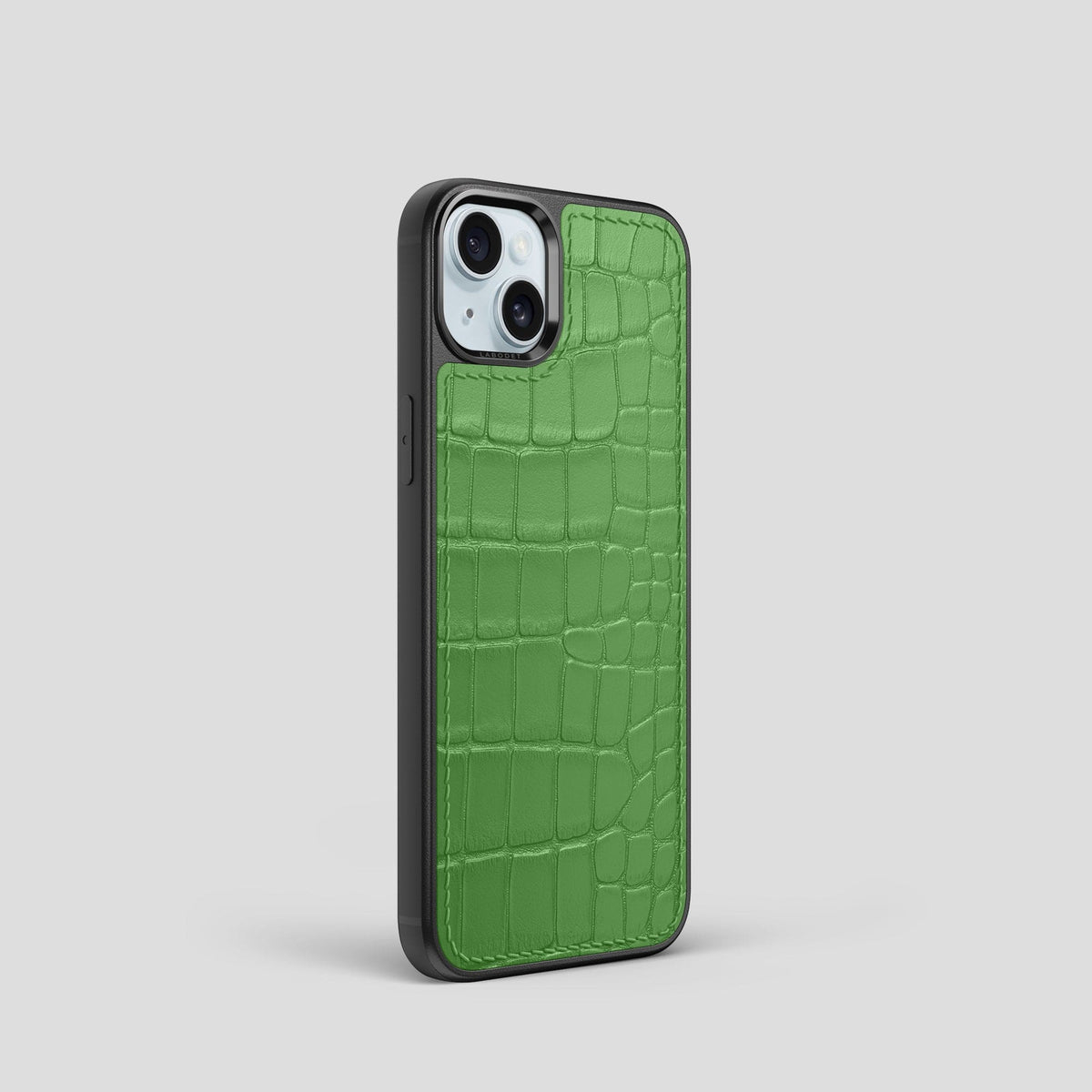 Apple-Green iPhone 15 Sport Case Alligator -2 | Apple-Green