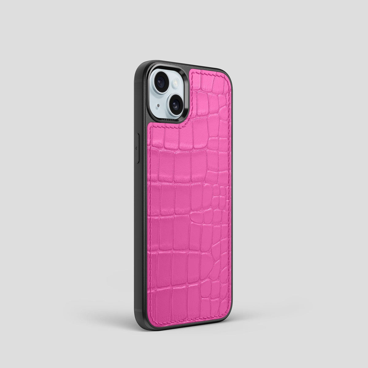 Fuchsia iPhone 15 Sport Case Alligator -2 | Fuchsia