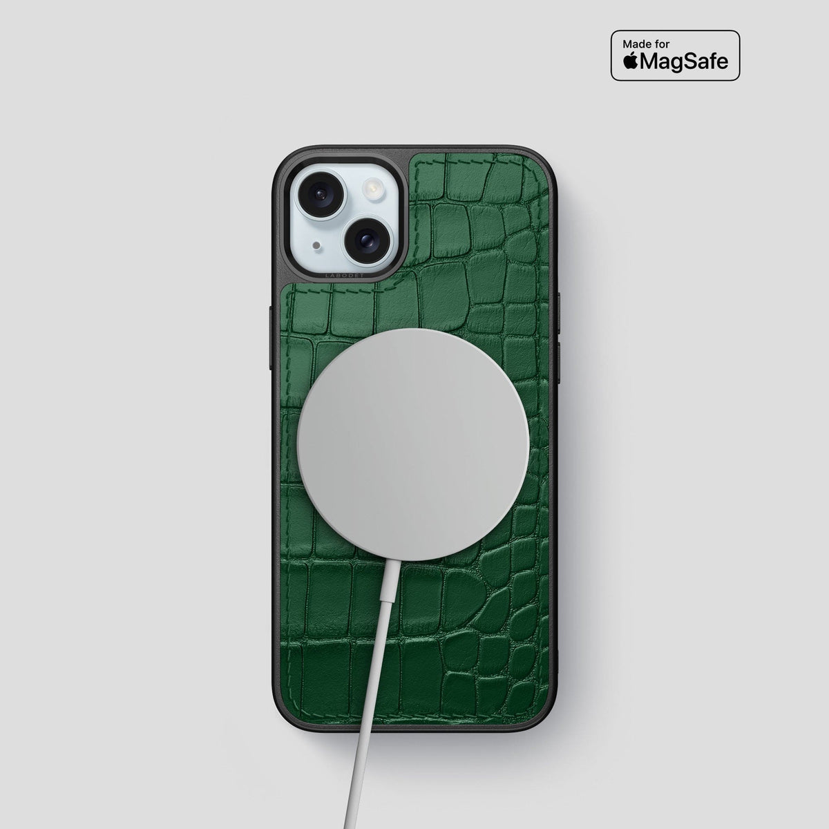 Forest-Green iPhone 15 Sport Case Alligator -5 | Forest-Green