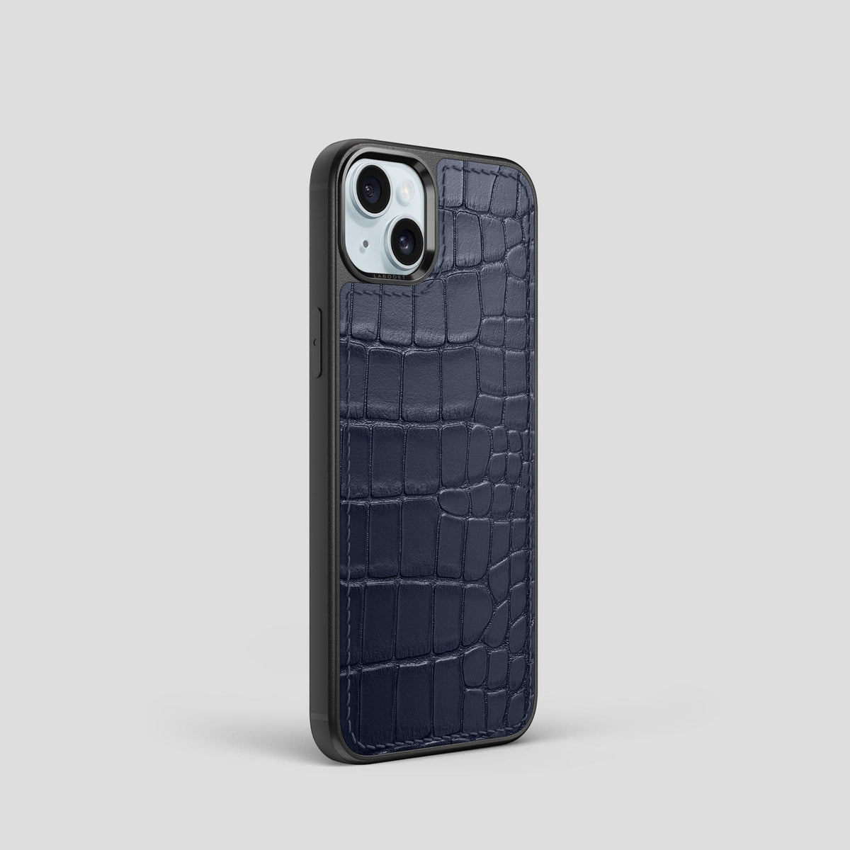 Navy Blue iPhone 15 Sport Case Alligator -2 | Navy-Blue