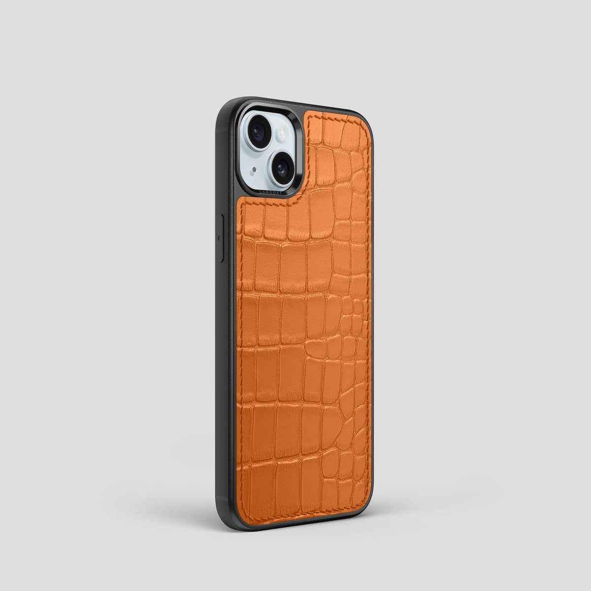 Orange iPhone 15 Sport Case Alligator -2 | Orange