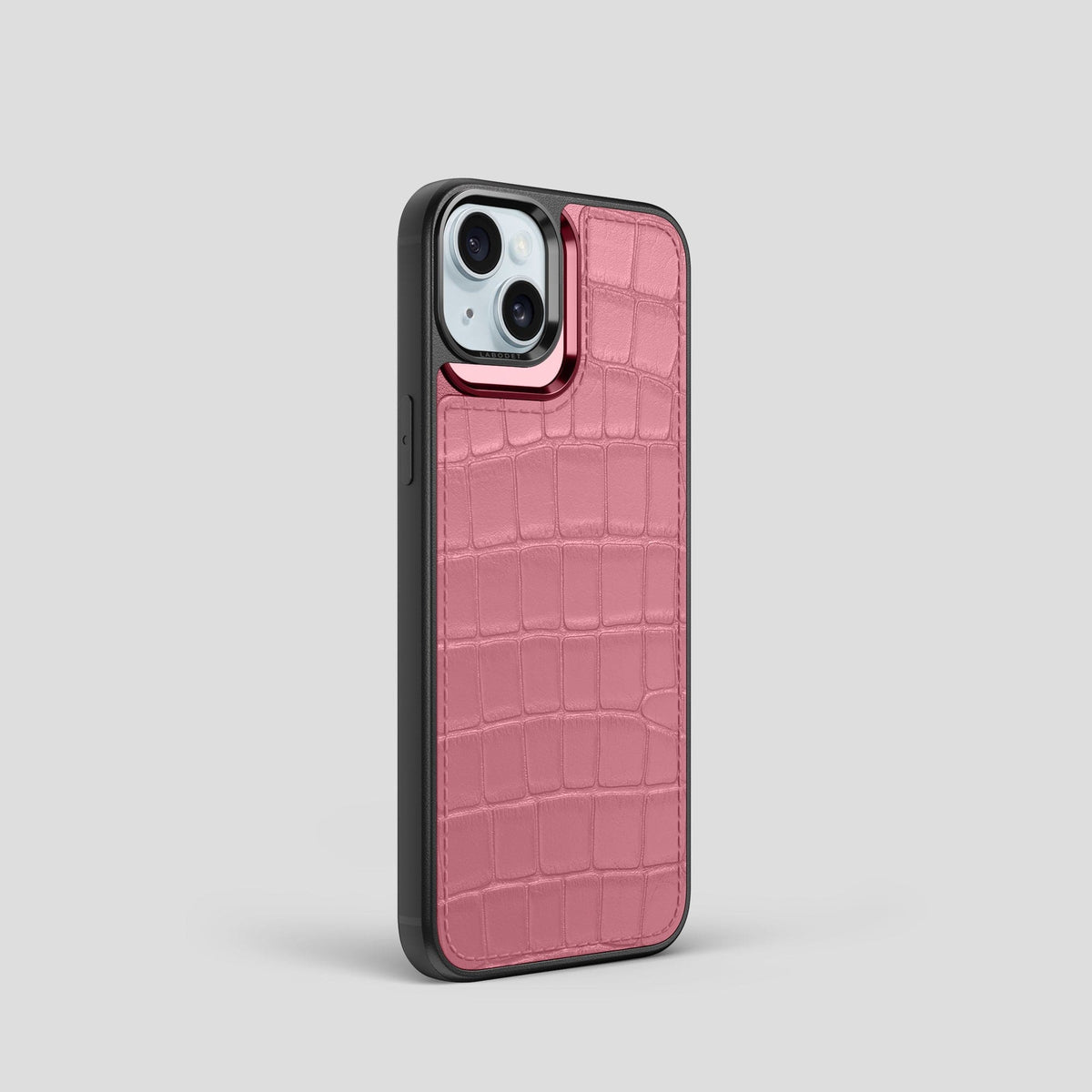 Pink iPhone 15 Sport Case Alligator -2 | Pink