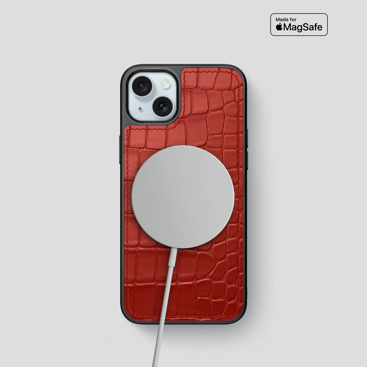 Red iPhone 15 Sport Case Alligator -5 | Red