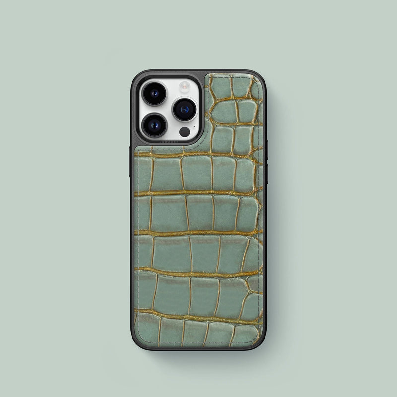 Sport Case Bayou Green For iPhone 15 Pro In Alligator -1 | Bayou-Green