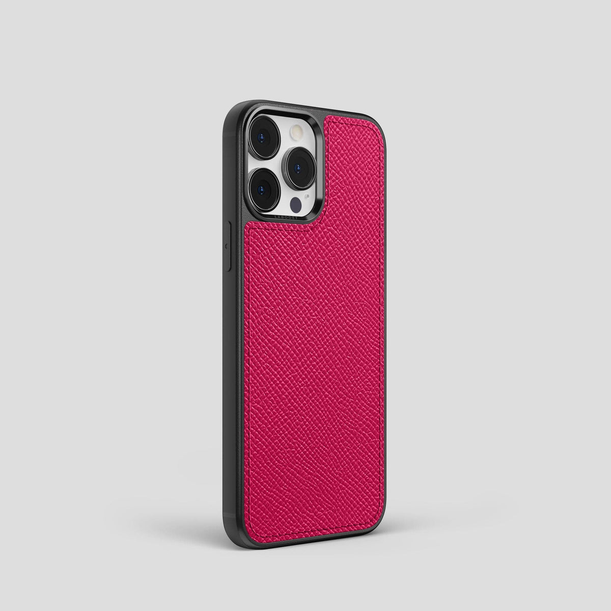 Fuchsia iPhone 15 Pro Sport Case Epsom-Calf -2 | Fuchsia
