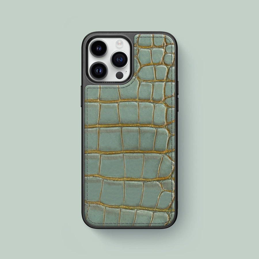 Sport Case Bayou Green For iPhone 15 Pro Max In Alligator