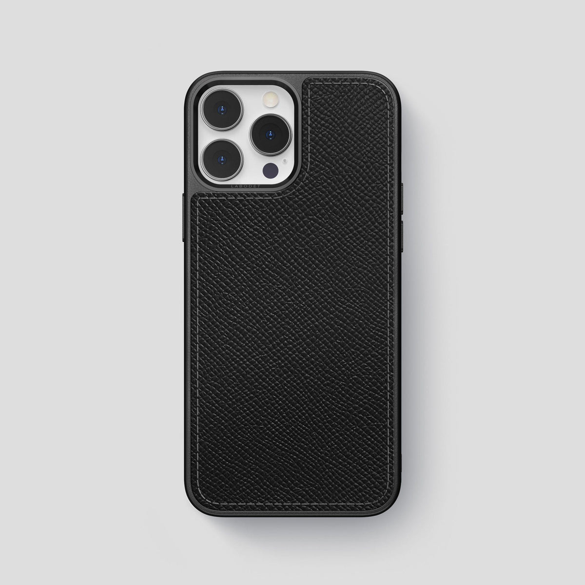 Black iPhone 15 Pro Max Sport Case Epsom-Calf -1 | Black
