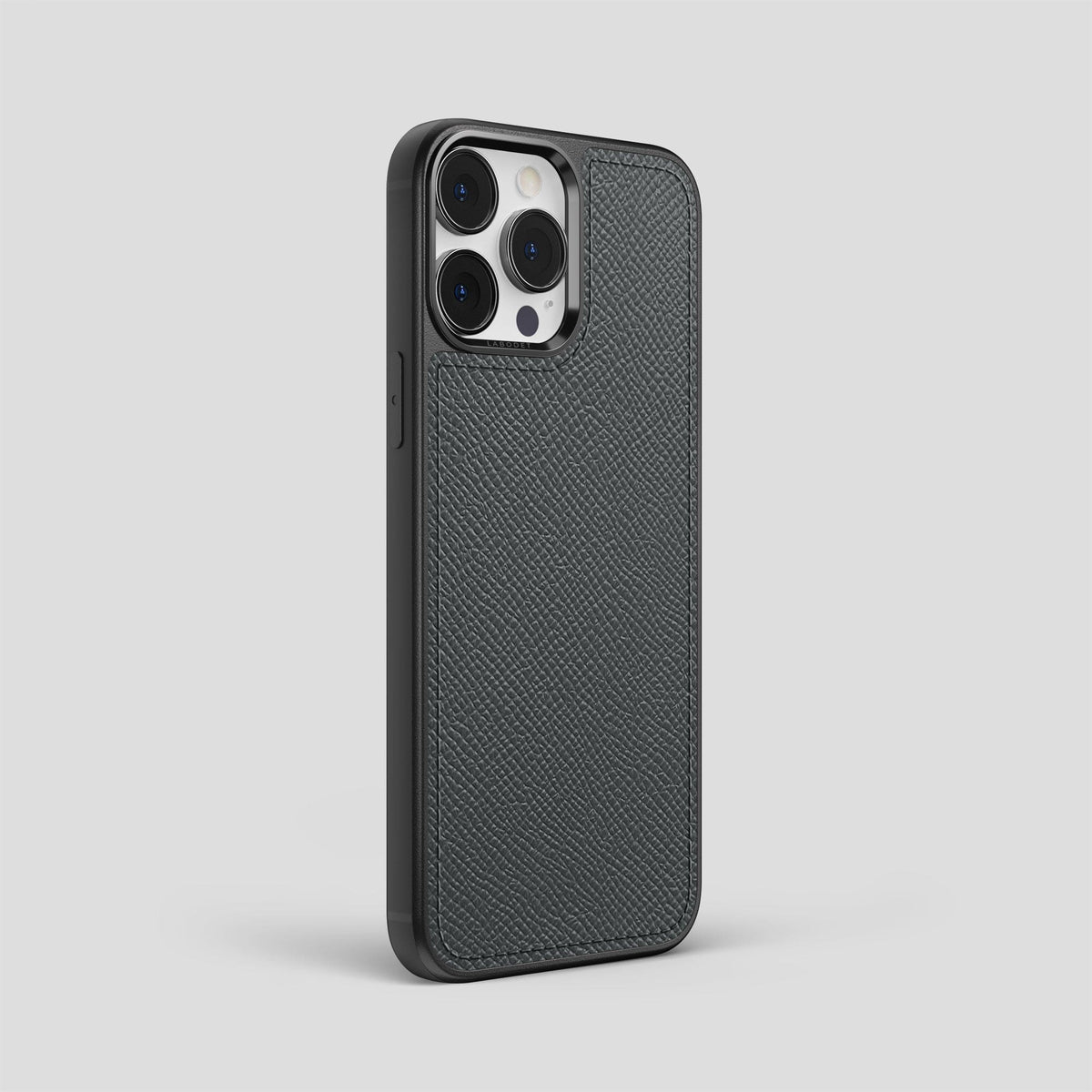 Grey iPhone 15 Pro Max Sport Case Epsom-Calf -2 | Grey