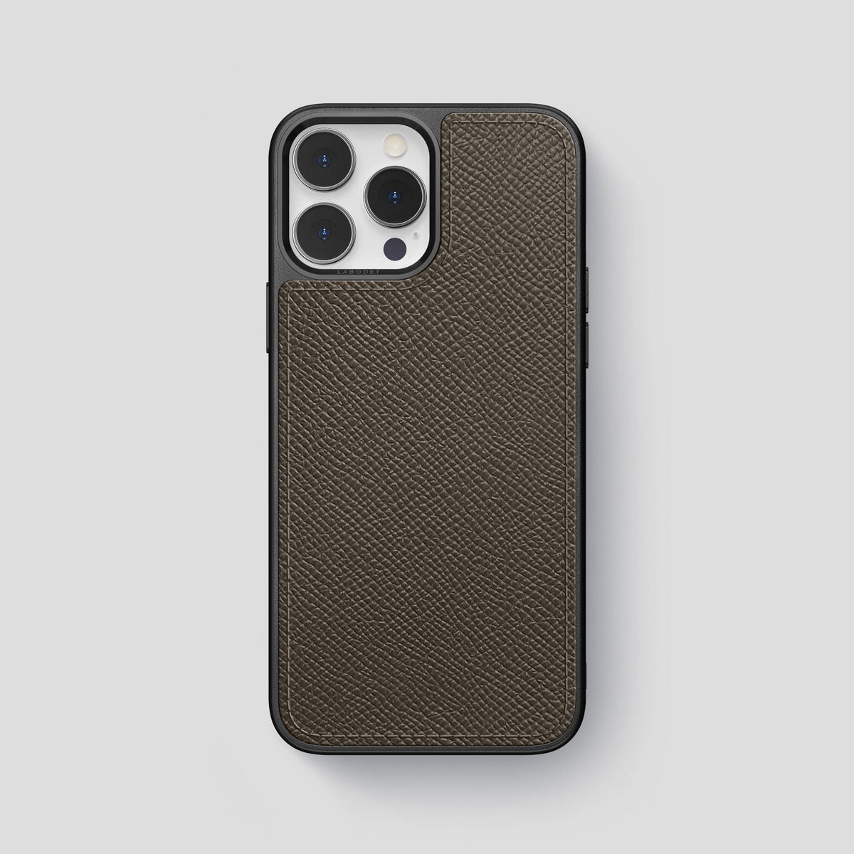 Taupe iPhone 15 Pro Max Sport Case Epsom-Calf -1 | Taupe