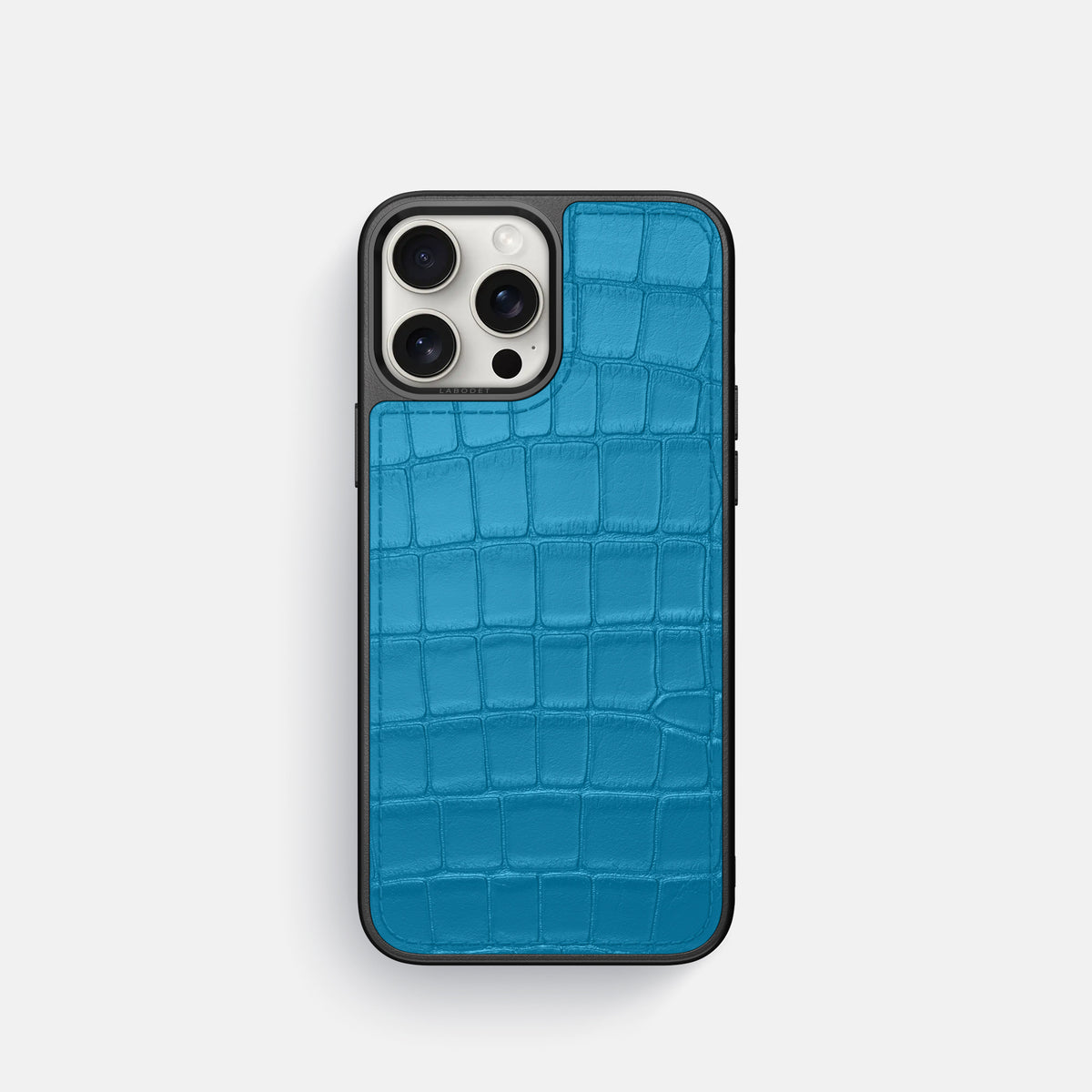 Curaçao-Blue iPhone 16 Pro Sport Case Alligator -1 | Curaçao-Blue