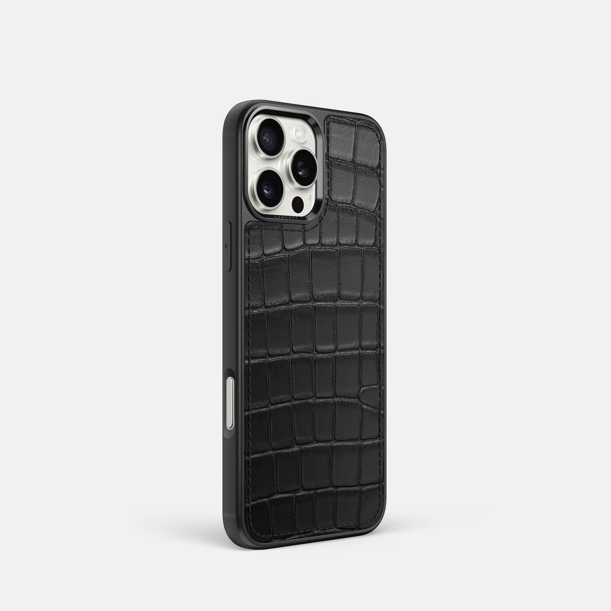 Black iPhone 16 Pro Sport Case Alligator -2 | Black