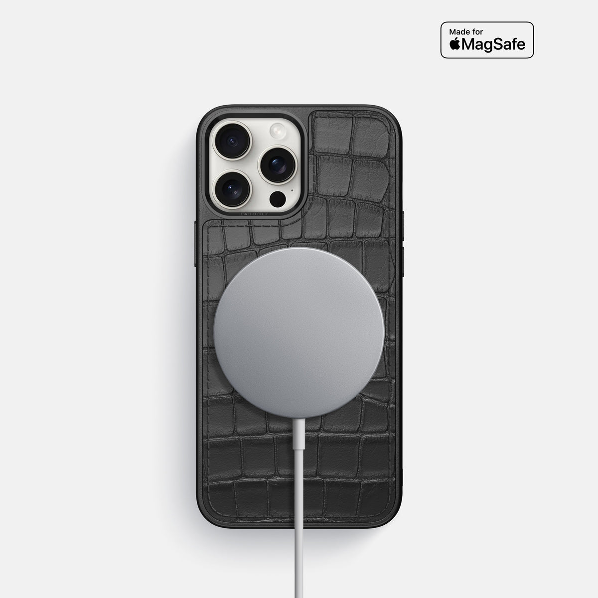 Grey iPhone 16 Pro Sport Case Alligator -5 | Grey