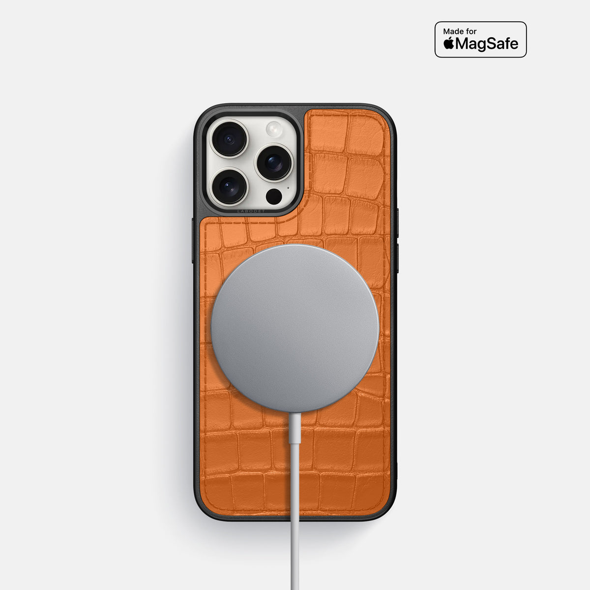 Orange iPhone 16 Pro Sport Case Alligator -5 | Orange