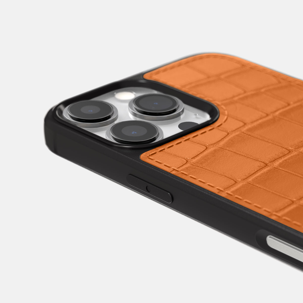 Orange iPhone 16 Pro Sport Case Alligator -6 | Orange
