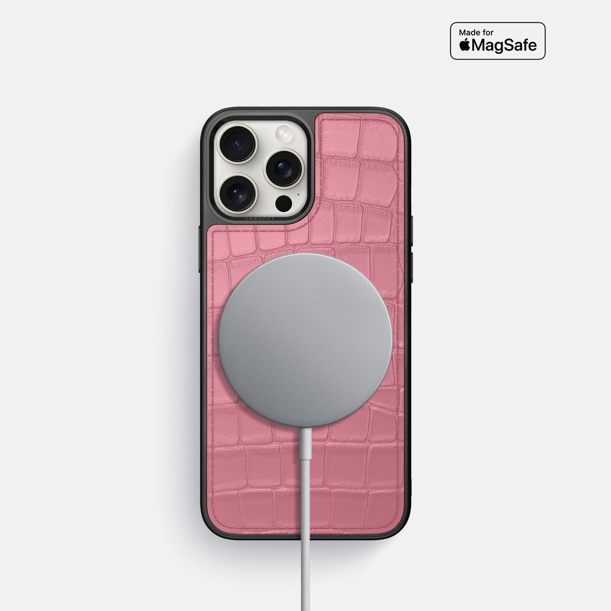 Pink iPhone 16 Pro Sport Case Alligator -5 | Pink
