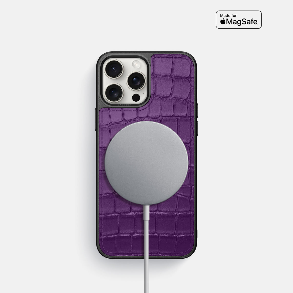 Purple iPhone 16 Pro Sport Case Alligator -5 | Purple