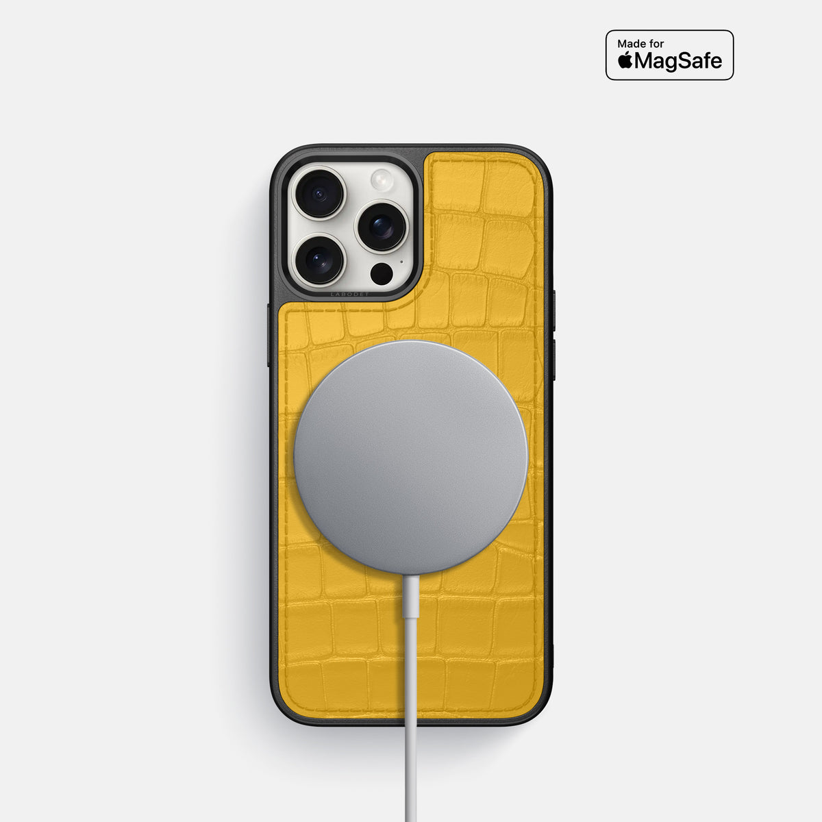 Yellow iPhone 16 Pro Sport Case Alligator -5 | Yellow