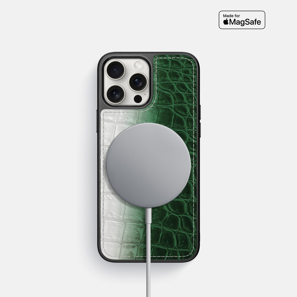 Green iPhone 16 Pro Sport Case Himalayan Crocodile -5 | Green